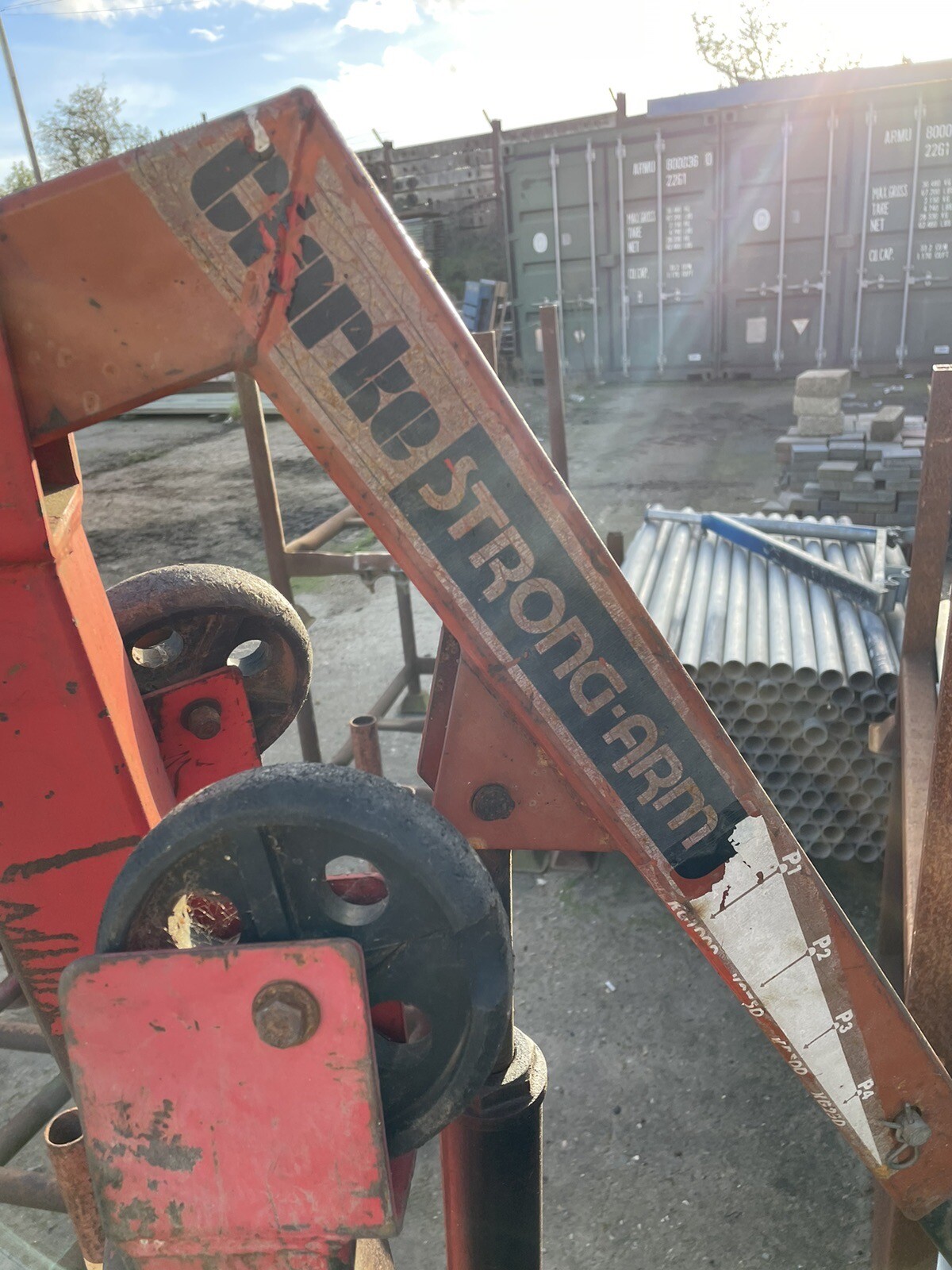 Clarke Strong Arm 1000kg engine hoist /crane eBay
