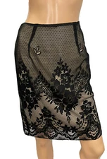 I.N. Studio San Francisco Women's Skirt Black Lace Size 6