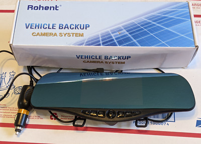 Rohent Rear View Mirror Camera - 5'' Monitor Car DVR Dash Cam Video Recorder