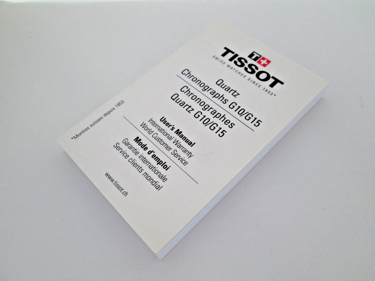 Tissot quartz hotsell chronograph g10