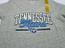 Tennessee TITANS  Football  NFL team Apparel  Womens Medium Gray   T-shirt