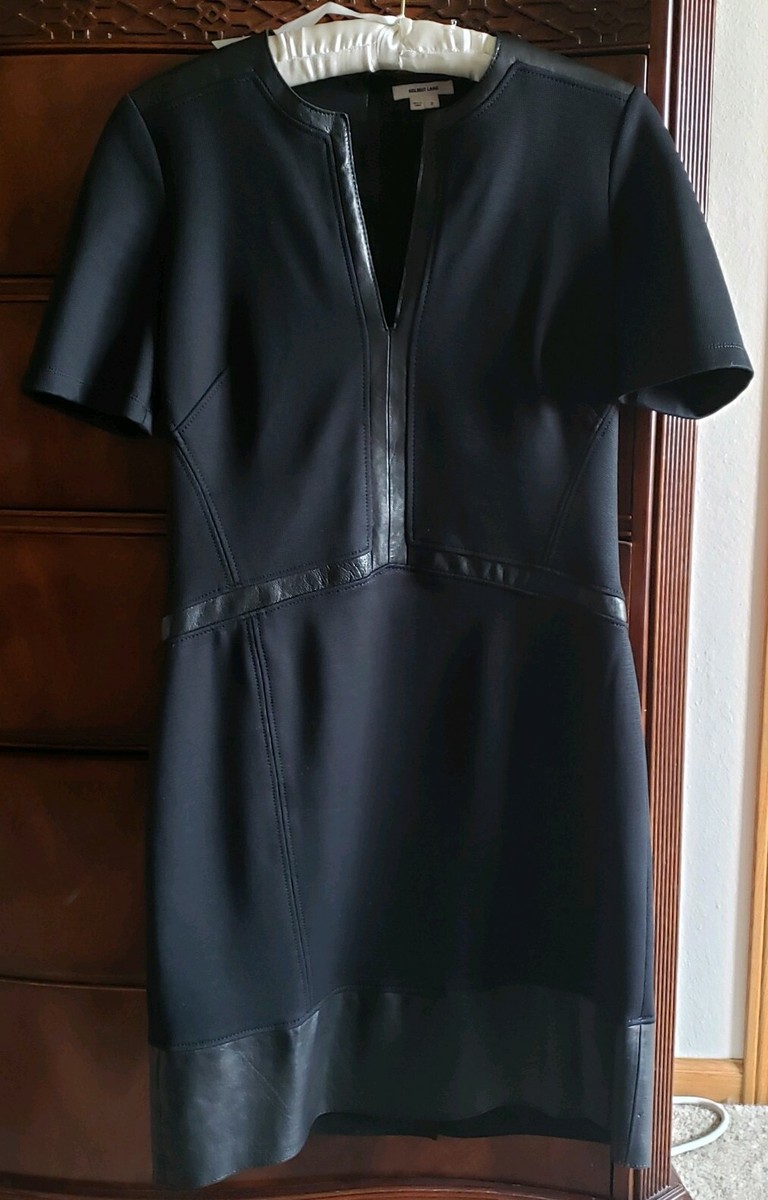gucci black leather dress Natori - Faux Croc Leather Shift Dress - Women's - Black