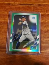 2021 Topps Chrome NPB Yota Kyoda Green /99  Chunichi Dragons. SP  - 2017 ROY 