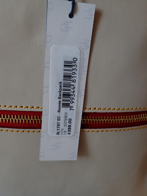 Dooney & Bourke Ronnie Florentine Leather Backpack NWT Florentine Ronnie Backpack – ILoveDooney main image 3