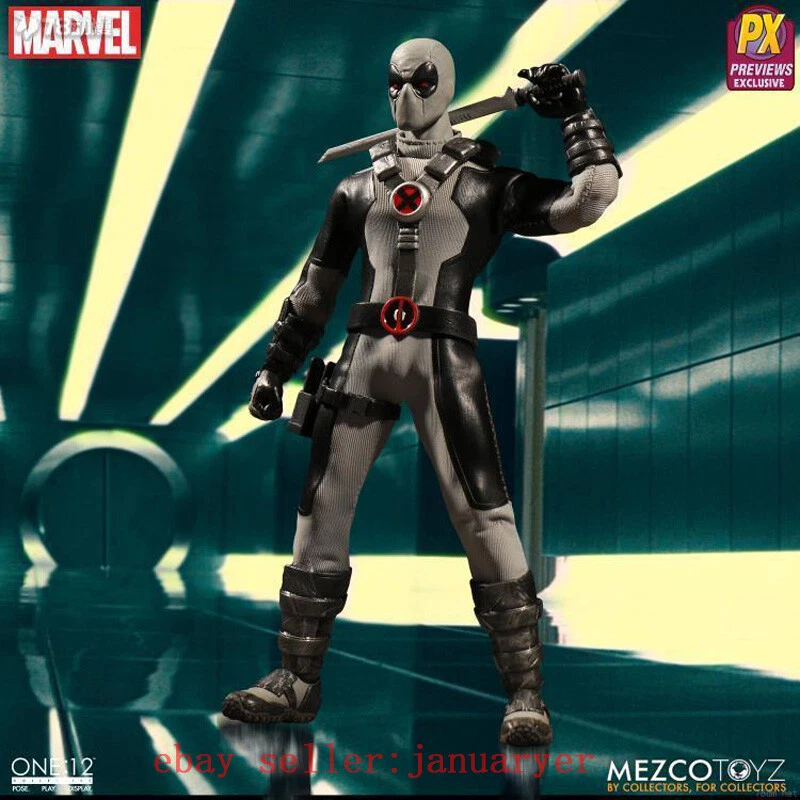 Perfect Mezco Toyz 1 12 Marvel X Force Deadpool Action Figure Brand New In Stock