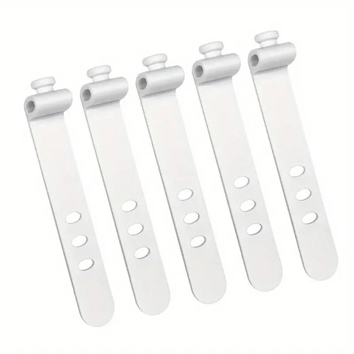 Silicone Cable Organizer Set for Kitchen, Uncharged, Anti-Lost Design - 第 3/10 張圖片