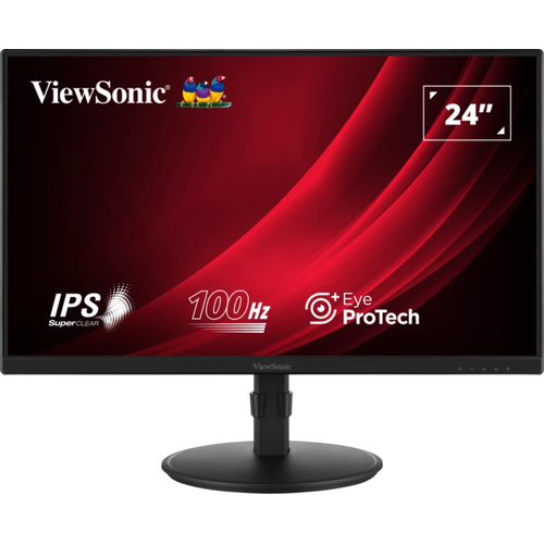 Monitor Viewsonic 23,8 Led Ips 16:9 Fhd, Reg Altezza, Vga/dp/hdmi, Multimediale