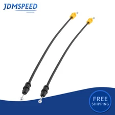 2Pcs 16.7 Door Latch Cable For 2007-2014 Chevy Silverado 1500 2500 Tahoe Sierra