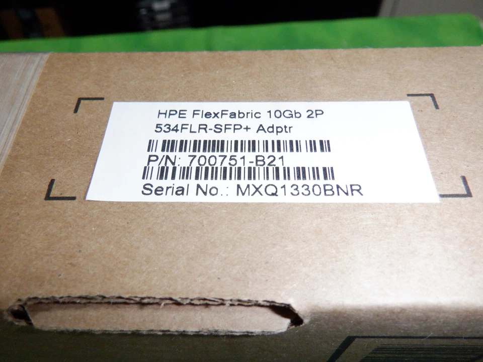 HP 700751-B21 701531-001 FlexFabric 10Gb 2-port 534FLR-SFP+ Module NEW SEALED - Image 3 of 3