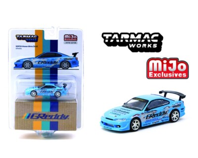 TARMAC Nissan Silvia S15 ミニカー3台セット Tarmac Works Nissan Silvia (S15) Vertex GReddy Special