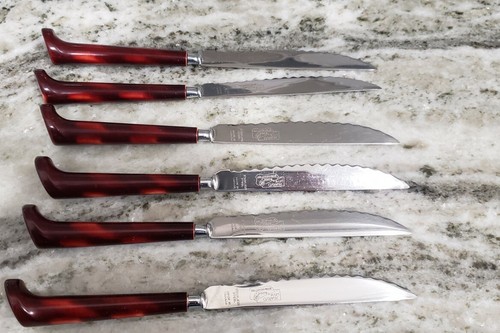 Set 6 Marvo Live Edge Steakmates Stainless Steel Steak Knife Knives Canada - Picture 4 of 9