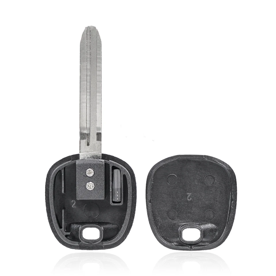 Llave de encendido de 2 transpondedores para Toyota Corolla 2005 2006 2007 2008 2009 2010 Foto 3 de 4