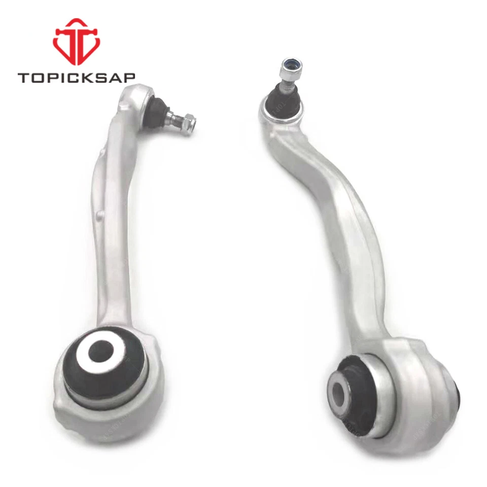 Brazo de control inferior delantero de 2 piezas con kit de rótula para Mercedes-Benz C300 350 E350 400 Foto 3 de 4