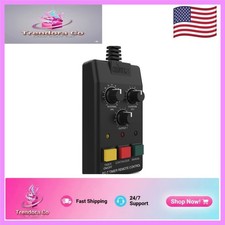 Professional Fog Machine Timer Remote Control - Intuitive Interface in Black