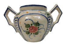 ancien Pot , Sucrier en Faience signé MASSE FRERES ( DESVRES )