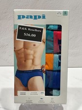 Papi Multicolor Low Rise Briefs 5 Pack Size L