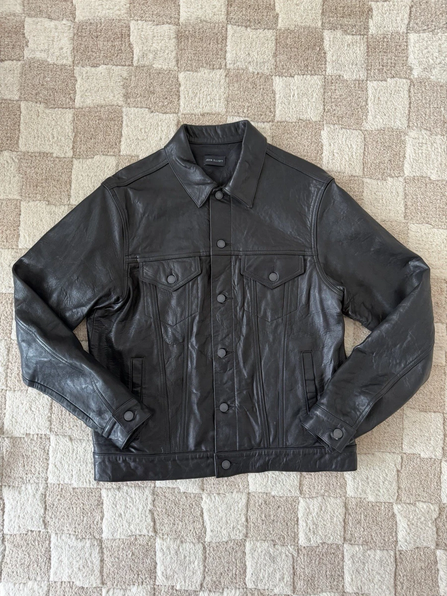 John Elliott Coats, Jackets & Vests Leather Outer Shell for Men
