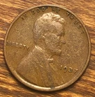 1937 Lincoln Wheat Cent Woody Wood Grain Improper Alloy Mix Error Unique Penny