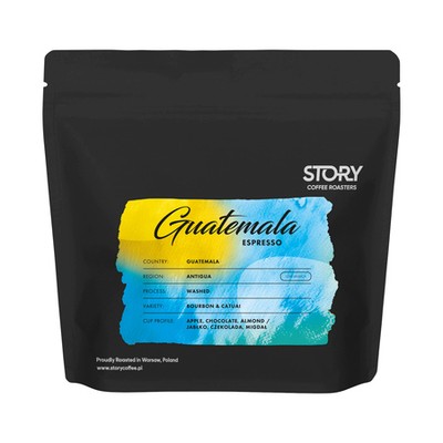 5907131630357 Story Coffee Roasters - Guatemala Antigua Washed Espresso 250g Sto
