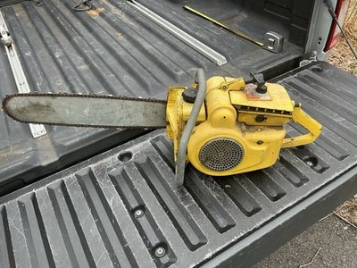 McCulloch D30 Chainsaw Vintage 1958 Rare Collectible Read Description