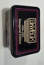 1990-1991 Basketball Skybox Inaugural Edition Tin with Insert