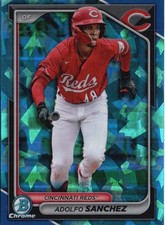 2024 Bowman Draft Sapphire Edition #BDC-119 Adolfo Sanchez