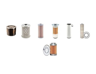 Filter Service Kit kompatibel mit Hitachi EX40U mit Isuzu 4Le1Pa07 Motor 2002-