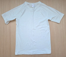 Hanna Andersson Short Sleeve Rash Guard Top White 67486 Unisex 150 cm  US 12