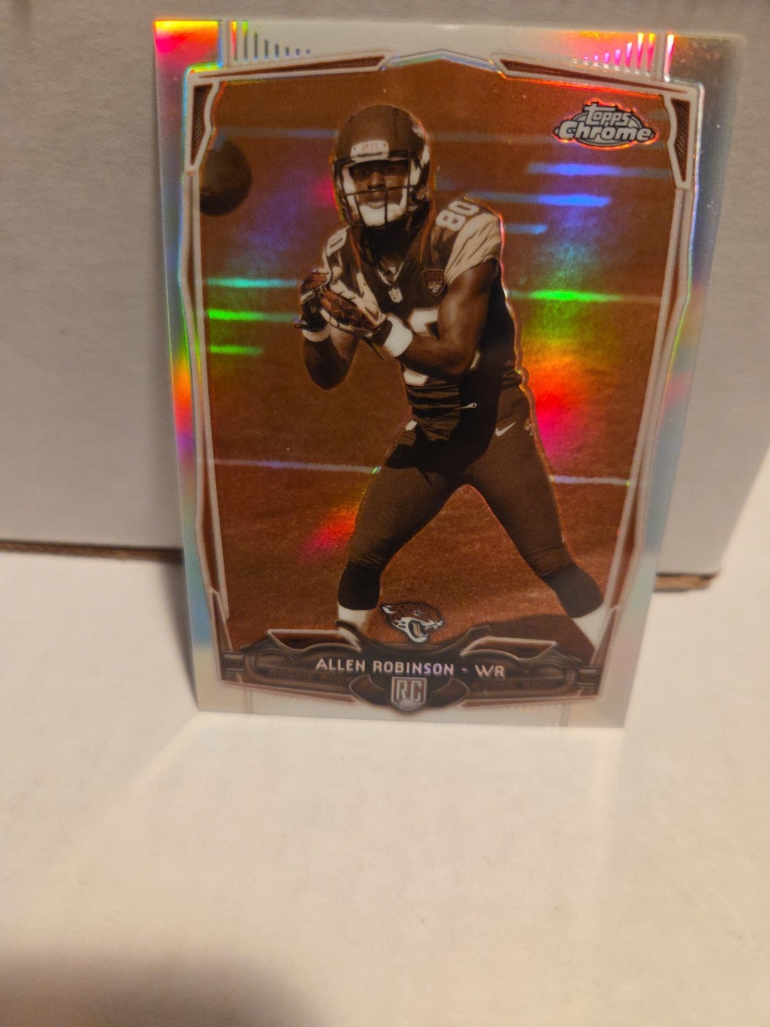 2014 Topps Chrome Allen Robinson RC #172 Sepia Refractor 75/99 Jaguars