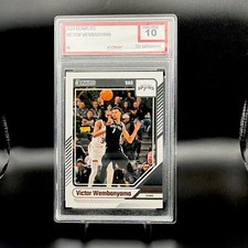 Panini Donruss 2024-25 Victor Wembanyama #6 Spurs Iconic Pristine 10