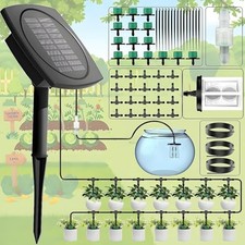 Yowin Irrigatore Automatico per Vasi ad Energia Solare, Irrigazione a Goccia con