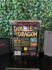 Double Dragon CIB Complete NES (Nintendo 1988) Black Circle Seal 1st Print Game