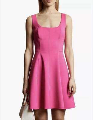 Ted Baker, MSRP: $209, Pink Lohanna Sleeveless Skater Dress, Size 2 (S/M)