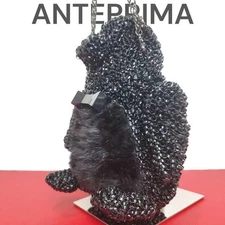 Anteprima Handbag Animale Penguin Ribbon Wire Black Women's i10328