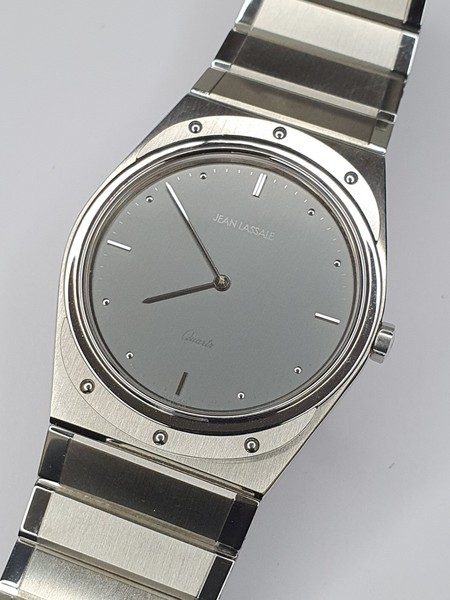 Jean Lassale 9300/576ST Ultralflat - Old Stock - Seiko 93A - 34mm - funktioniert