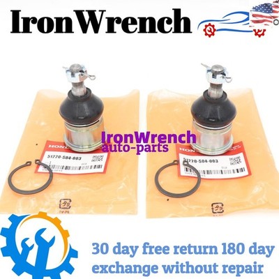 2 Pcs OEM Front Lower Ball Joint for Honda 97-01 CR-V 92-00 Civic 94-01 Integra