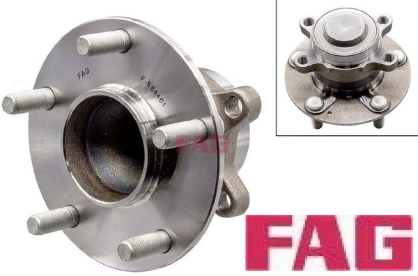 FAG 713627140 Radlagersatz Radlager Satz Hinterachse Hinten FüR Honda-image