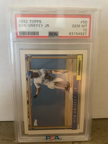 1992 Topps - Ken Griffey Jr #50 PSA 10