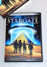 STARGATE ULTIMATE EDITION (DVD, 1994) With Lithograph Slipcover, LionsGate Films