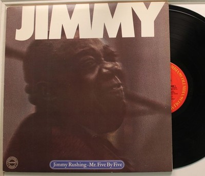 Jimmy Rushing Lp Mr. Five By Five On Columbia - Vg++/ Vg++