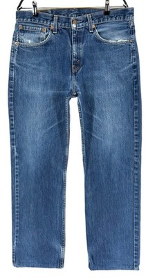 Vintage Levi's 751 Straight Jeans Herren Blau W33 L30 Denim