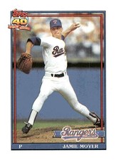 1991 Topps #138 Jamie Moyer