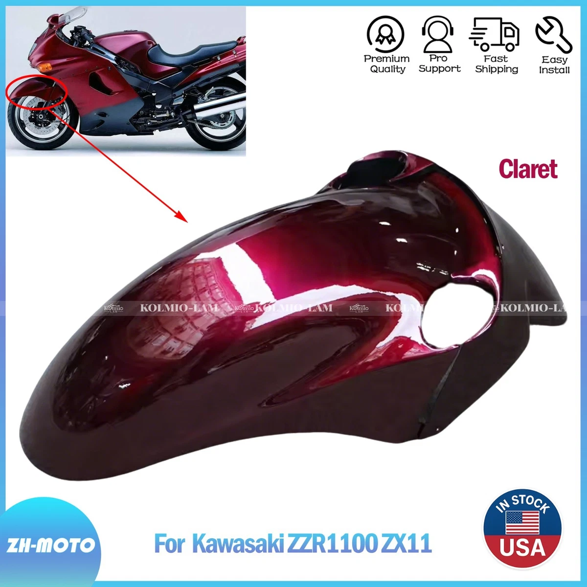 Fairings & Bodywork for 1994 Kawasaki Ninja ZX11 for sale | eBay