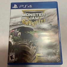 Monster Jam Crush It PlayStation 4 Game, Complete Tested