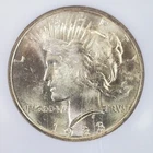 1923-P US Peace Silver Dollar S$1-NGC MS63