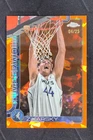 2025 Topps Chrome Sapphire Basketball Orange Rocco Zikarsky #296