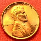 1949-P Lincoln Wheat Cent Penny GEM RED BU From an Original Bank Roll