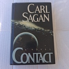 CONTACT by Carl Sagan 1st Edition / 1st Printing (1985, Hardcover)