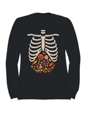 Halloween Candy Skeleton Women's Sweatshirt