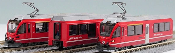 USA Seller - New! KATO 10-1273 N gauge RhB ABe 8/12 locomotive (3 sections EMU) - Image 2 of 4